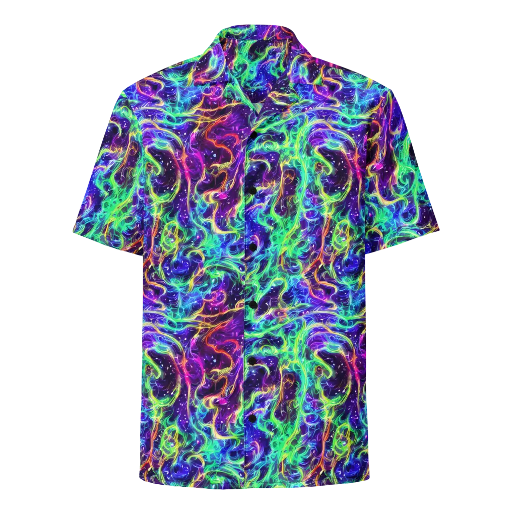 Afterdark Illusion on Button Shirt — Front