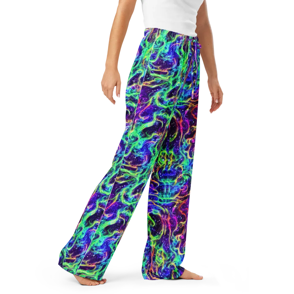 Afterdark Illusion on Women's Pajama Pants — Right Front