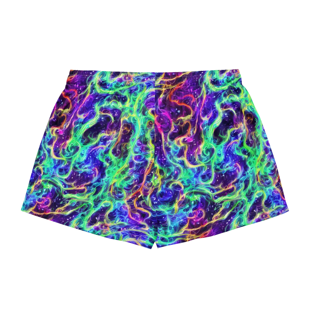 Afterdark Illusion on Women's Pajama Shorts — Back