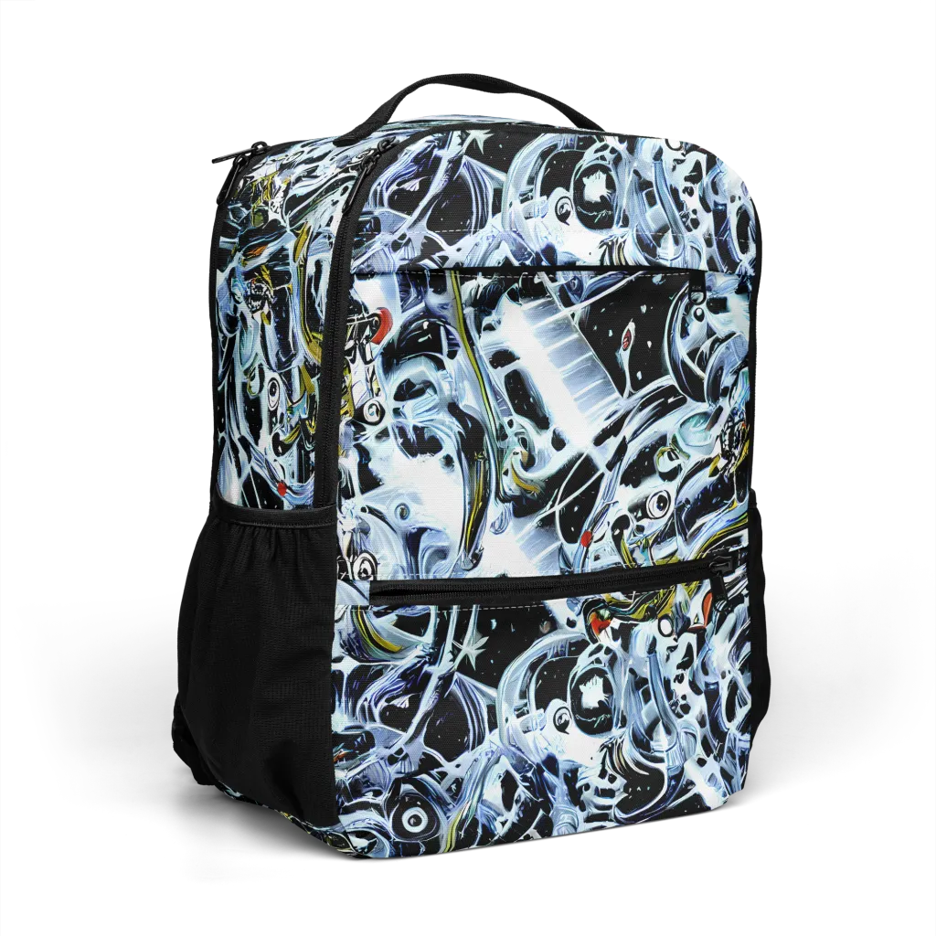 Liquid Chrome on Utility Backpack — Right Front