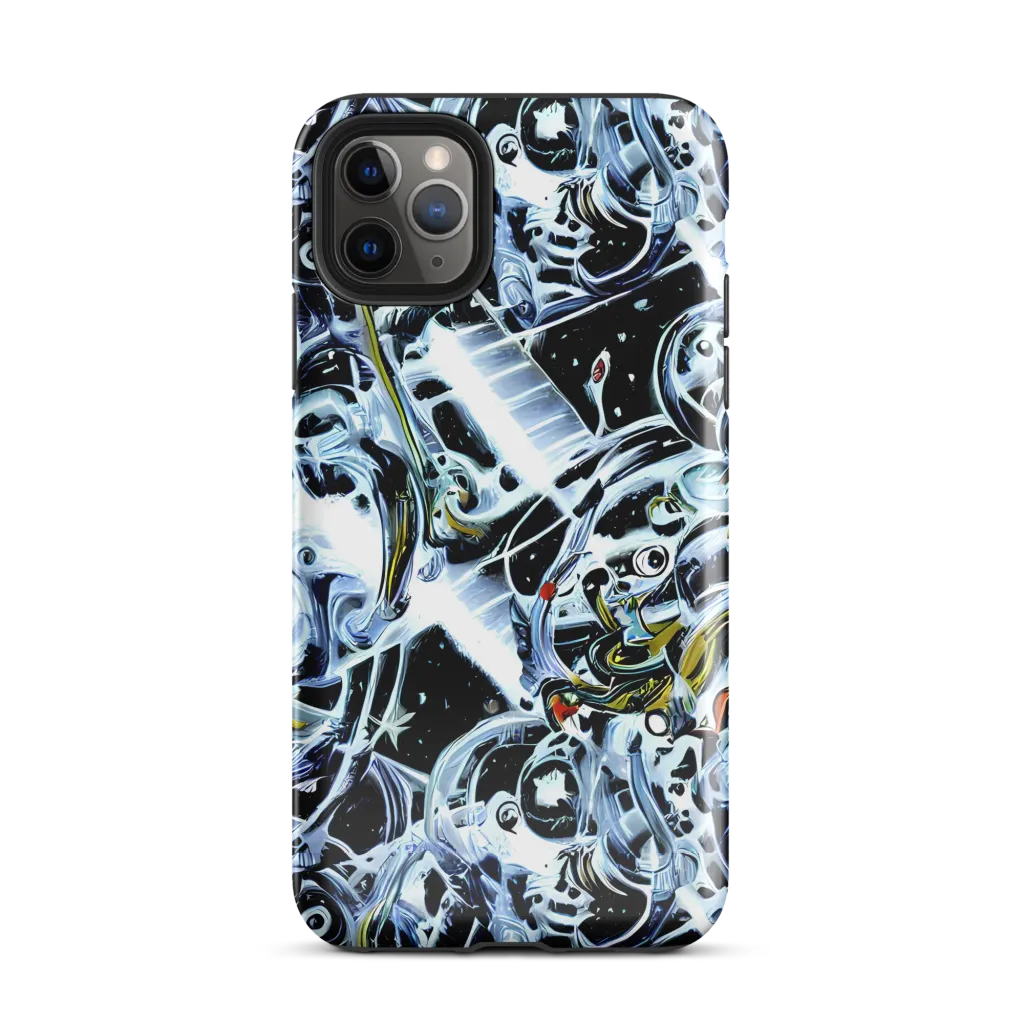 Liquid Chrome on Tough Case for iPhone® — Front