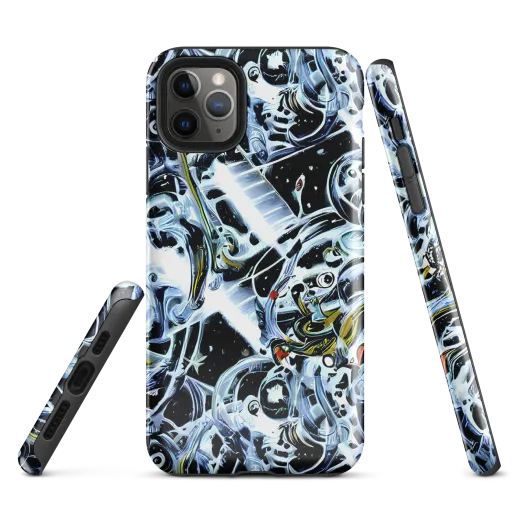 Liquid Chrome on a Tough Case for iPhone®