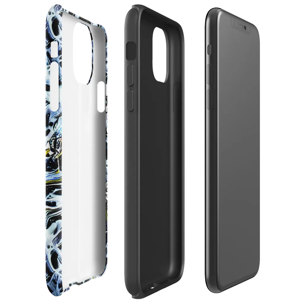 Liquid Chrome on Tough Case for iPhone® — Right