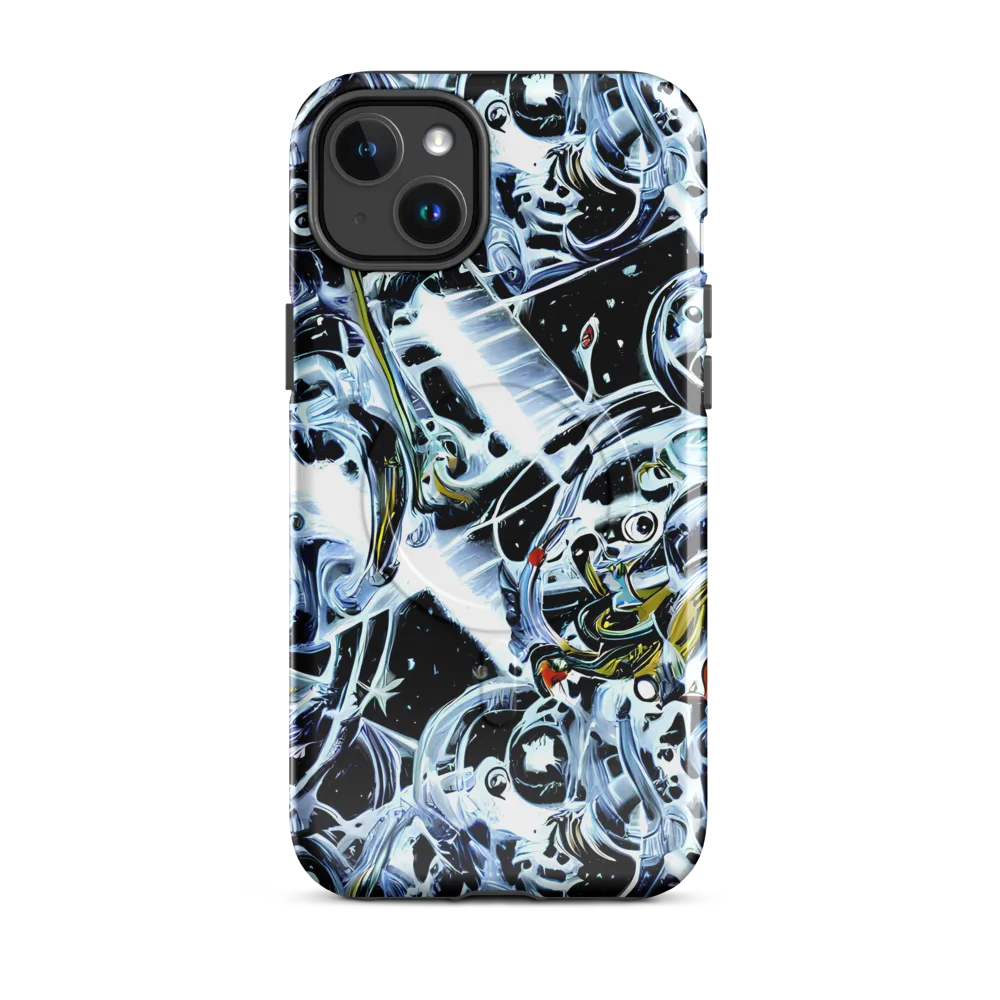 Liquid Chrome on MagSafe Tough Case for iPhone® — Front