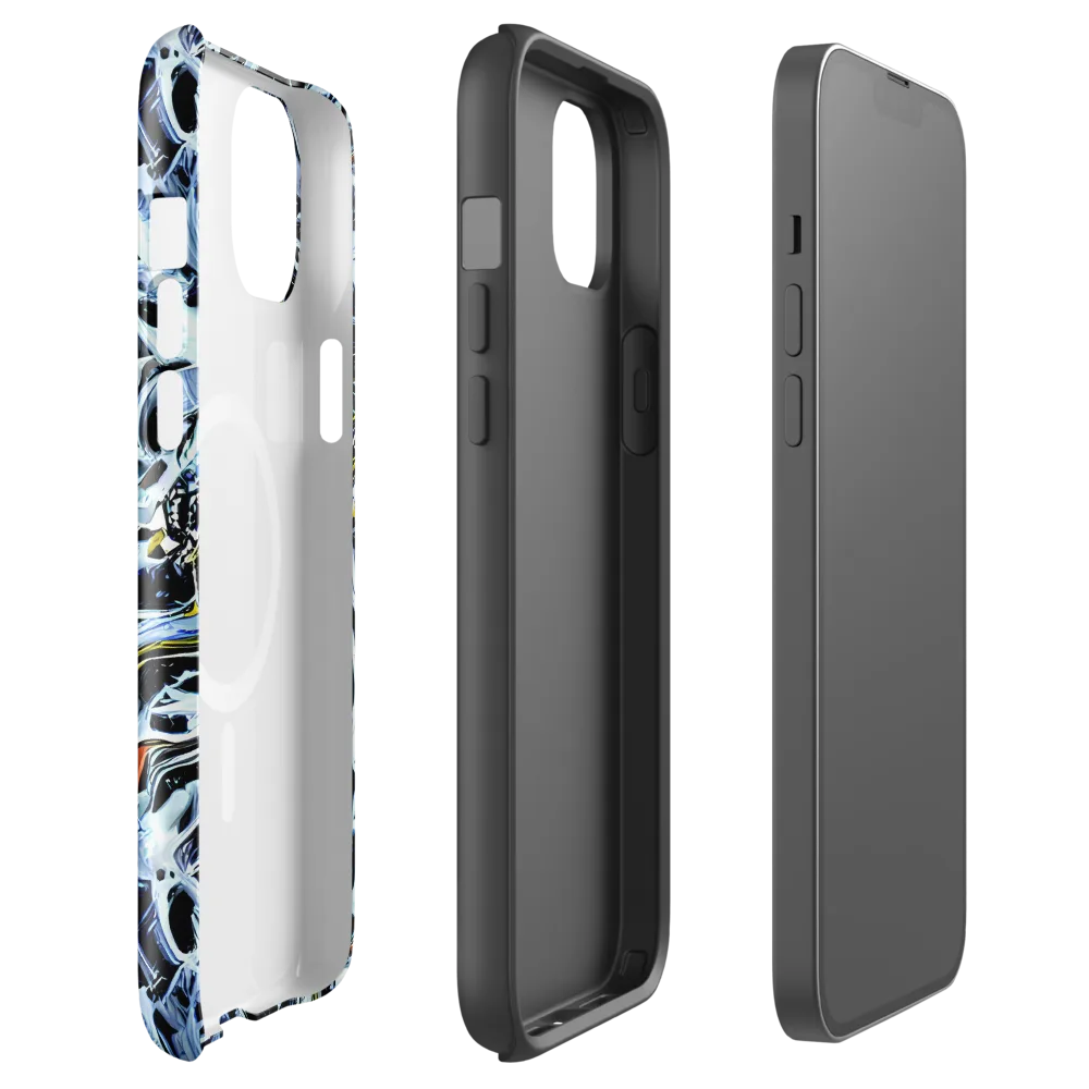 Liquid Chrome on MagSafe Tough Case for iPhone® — Front
