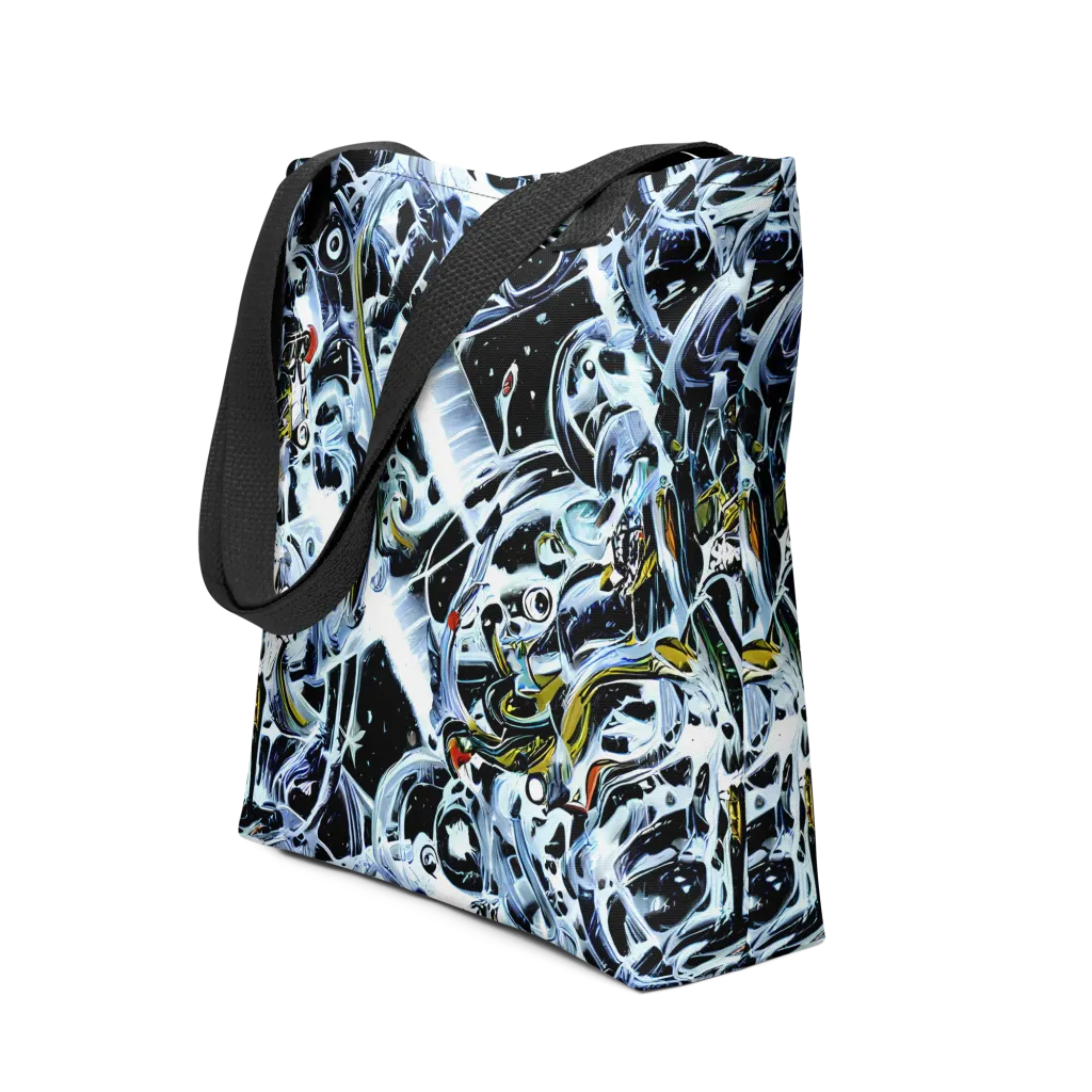 Liquid Chrome on Tote Bag — Front
