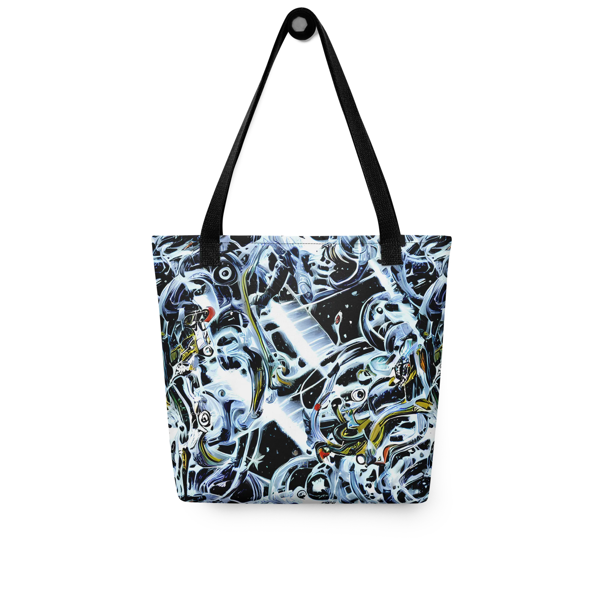 Liquid Chrome on Tote Bag — Front