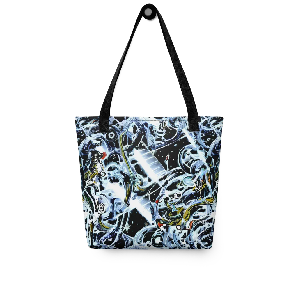 Liquid Chrome on Tote Bag — Front