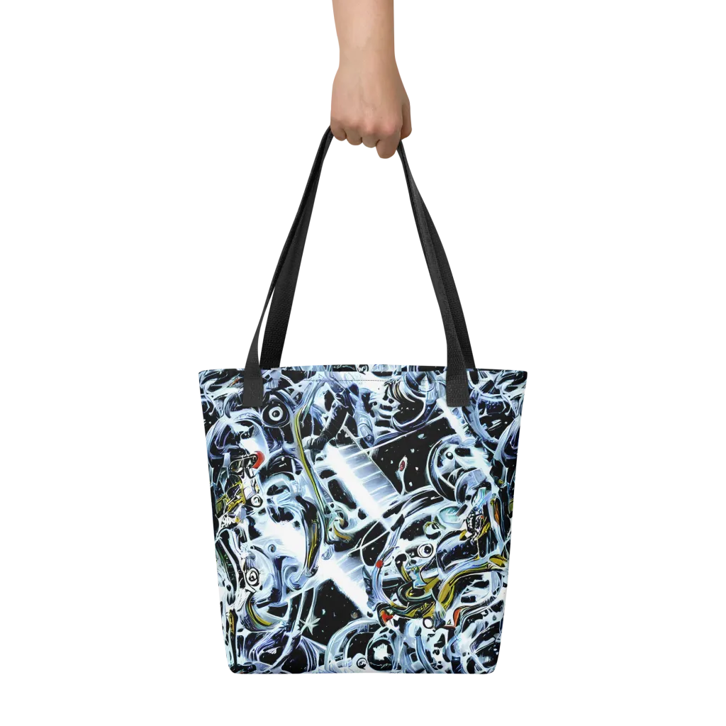 Liquid Chrome on Tote Bag — Front
