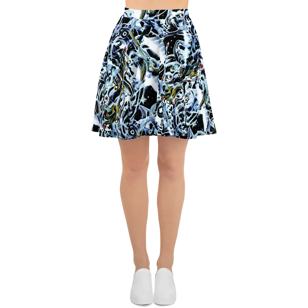 Liquid Chrome on Skater Skirt — Front
