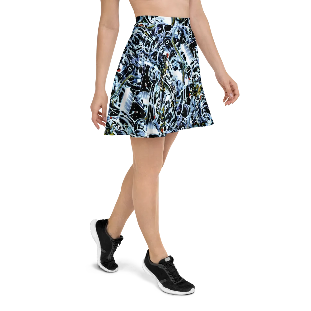 Liquid Chrome on Skater Skirt — Right