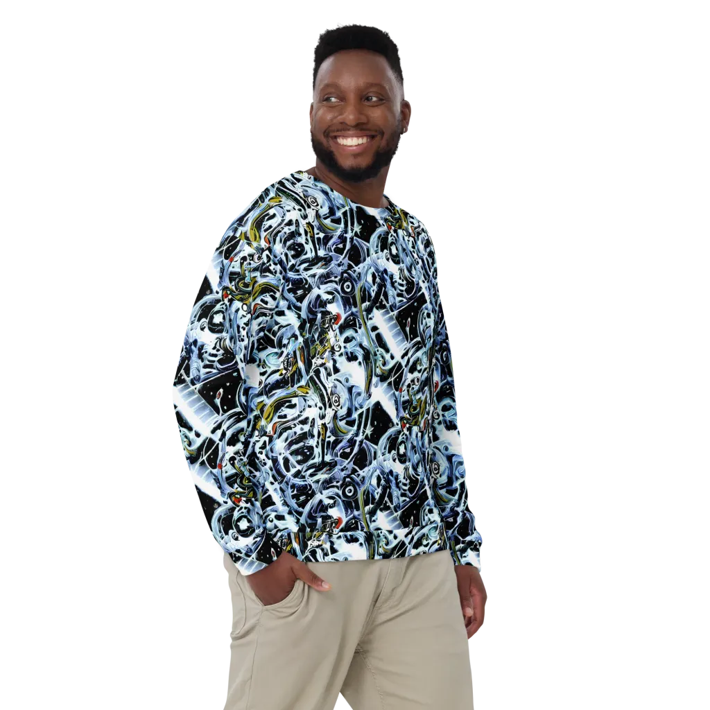 Liquid Chrome on Sweatshirt — Front