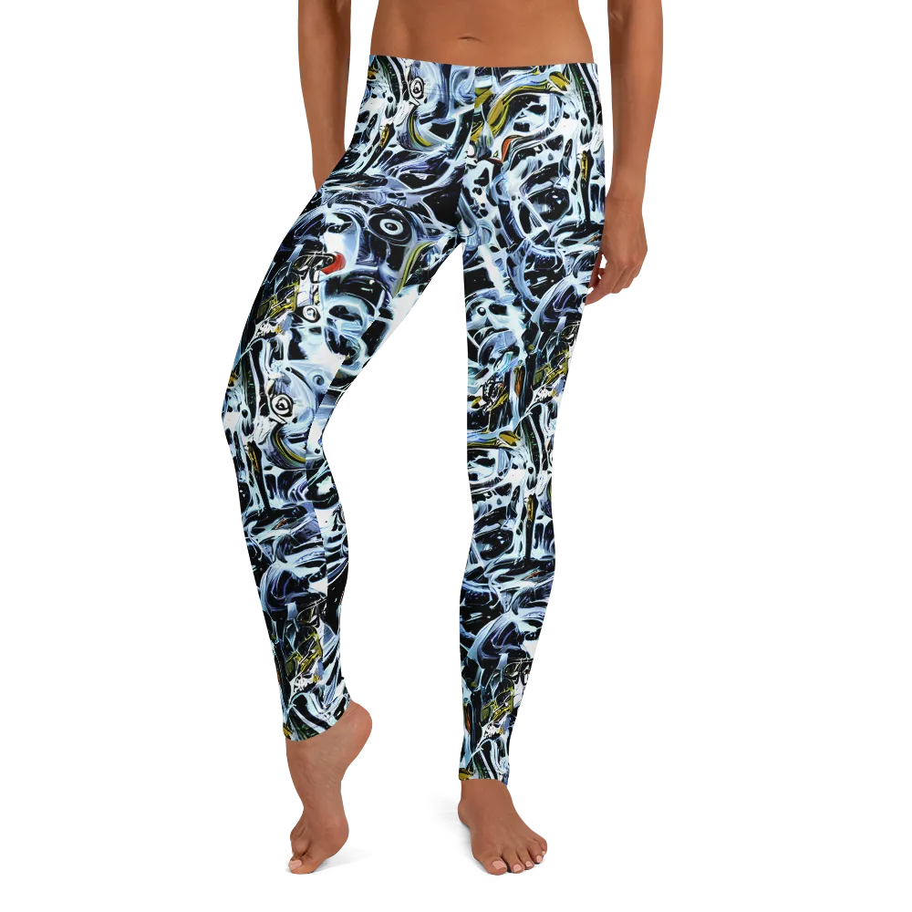 Liquid Chrome on Leggings — Front