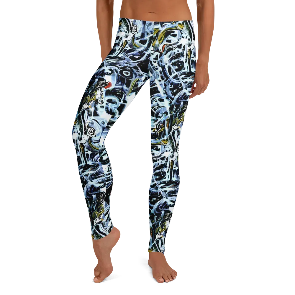 Liquid Chrome on Leggings — Front