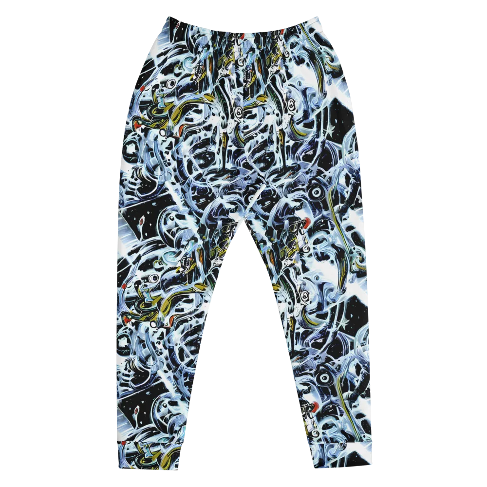 Liquid Chrome on Men's Joggers — Front