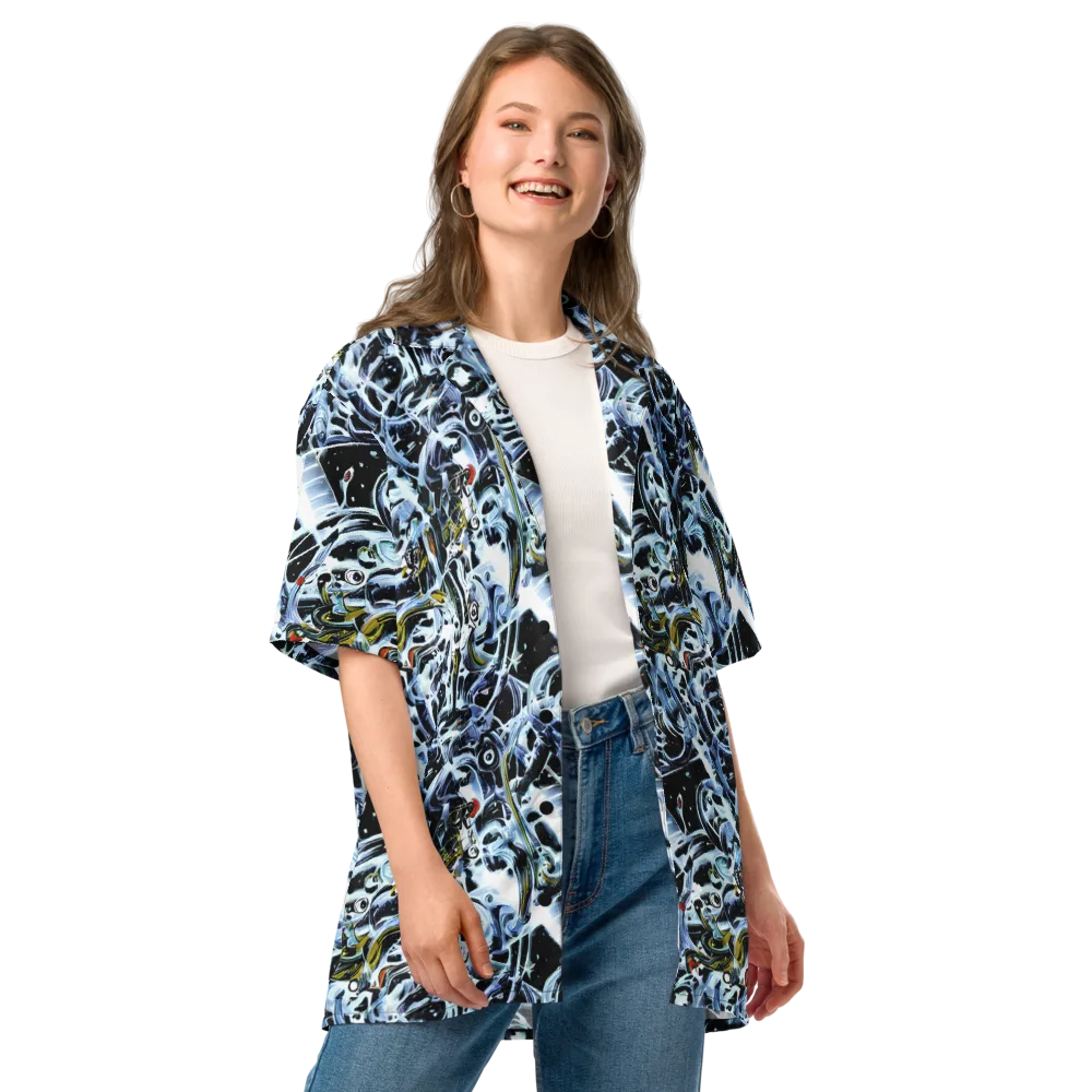 Liquid Chrome on Button Shirt — Front