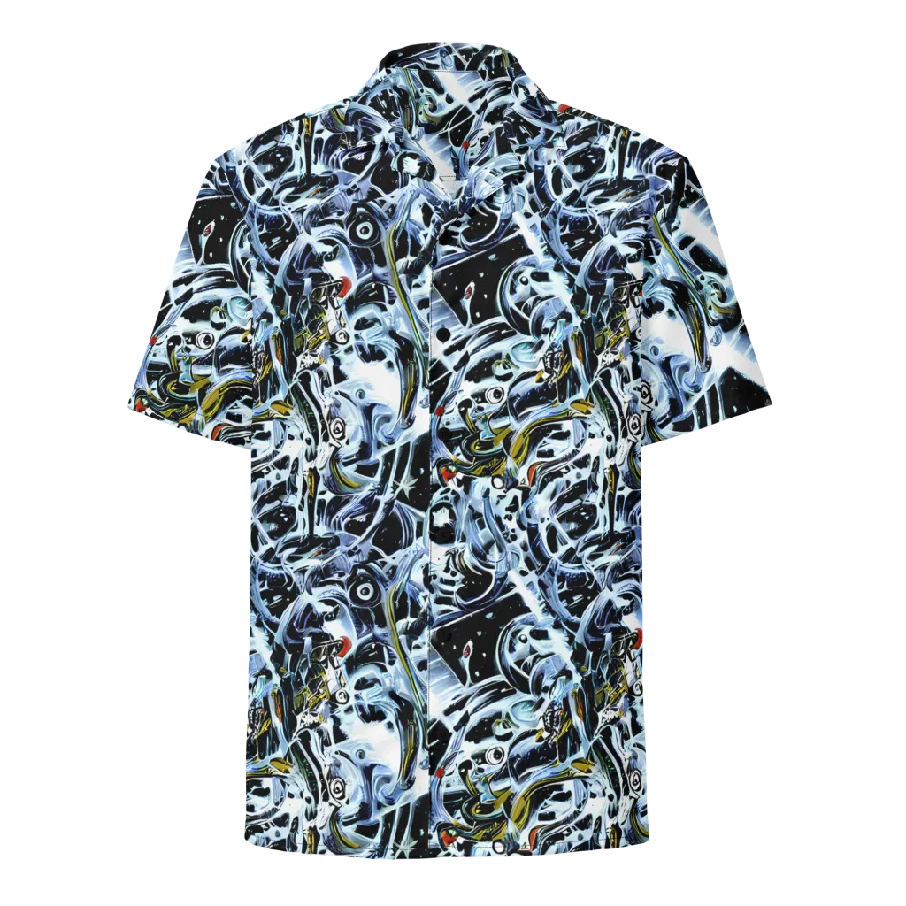Liquid Chrome on Button Shirt — Front