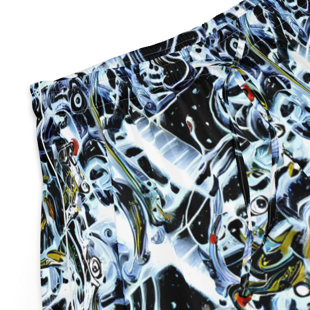 Liquid Chrome on Women's Pajama Shorts — Product details