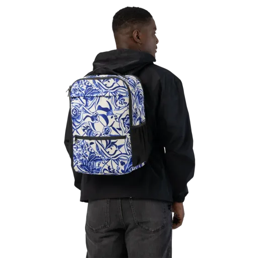 Cobalt Chinoiserie on a Utility Backpack