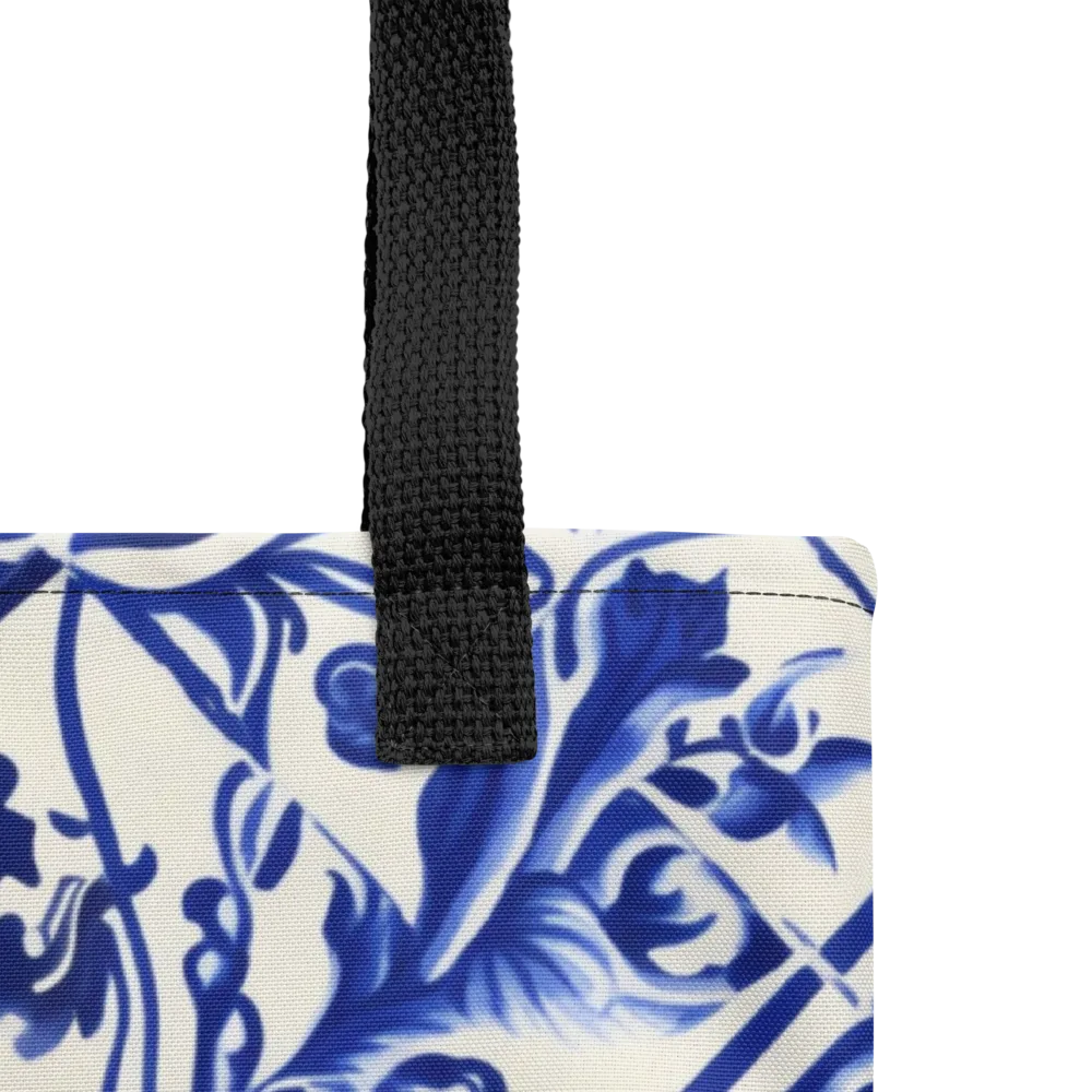 Cobalt Chinoiserie on Tote Bag — Product details