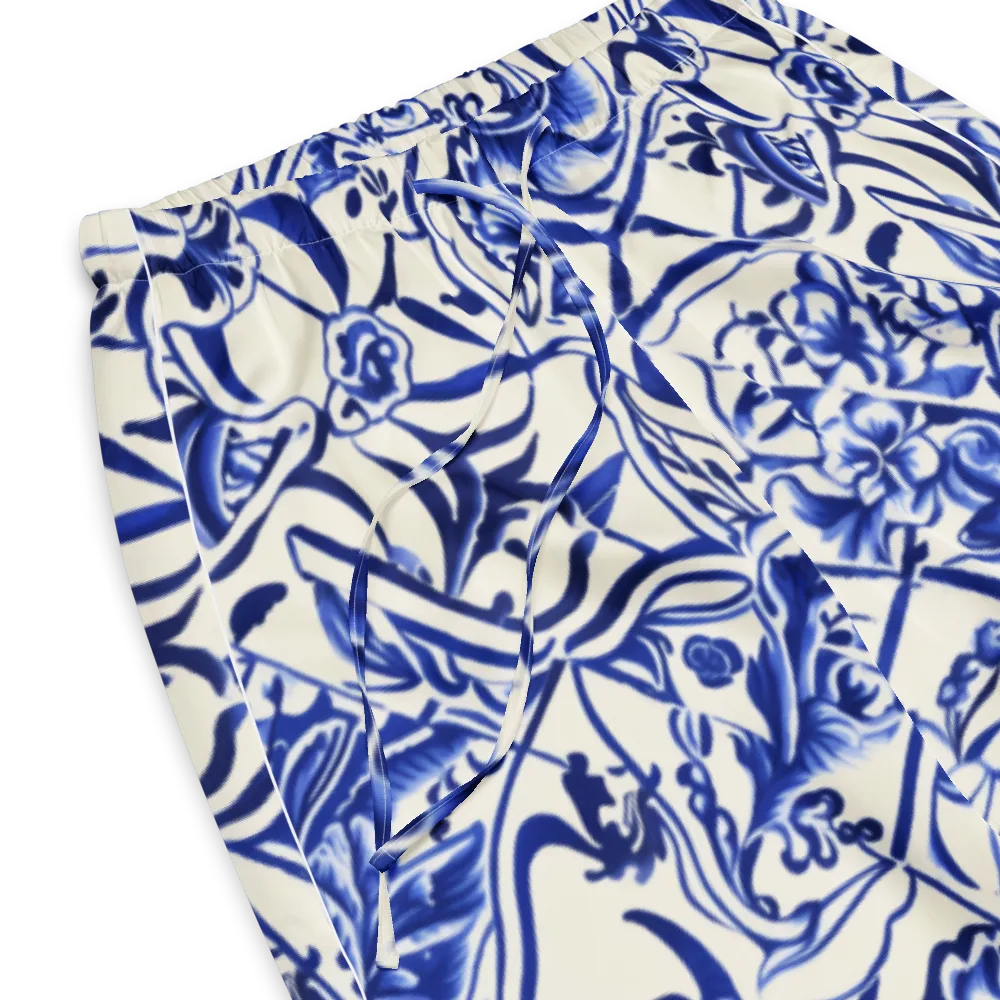 Cobalt Chinoiserie on Women's Pajama Pants — Product details