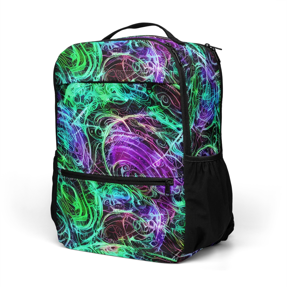 Midnight Bioflux on Utility Backpack — Left Front