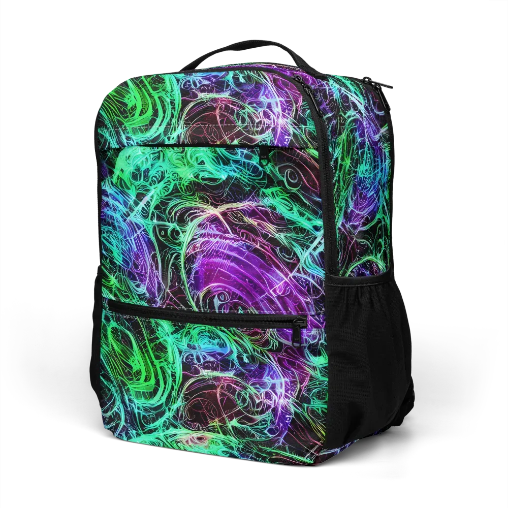 Midnight Bioflux on Utility Backpack — Left Front