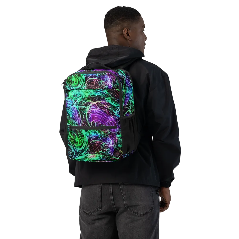 Midnight Bioflux on Utility Backpack — Back