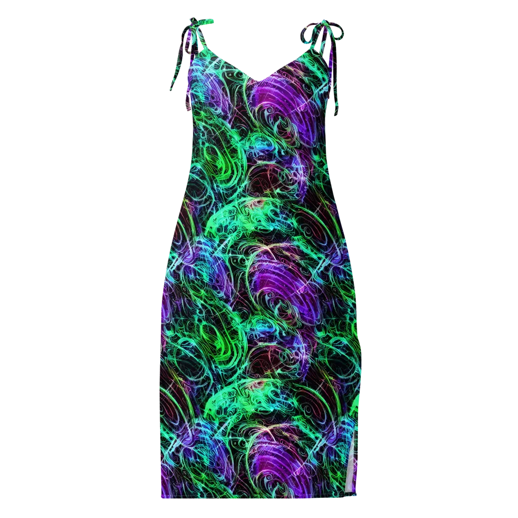 Midnight Bioflux on Slip Dress — Front
