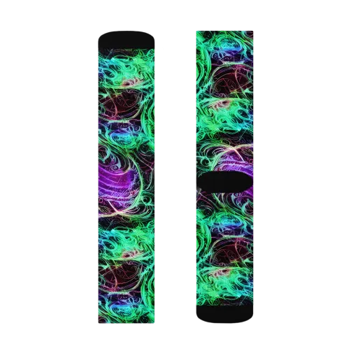 Midnight Bioflux on a Socks