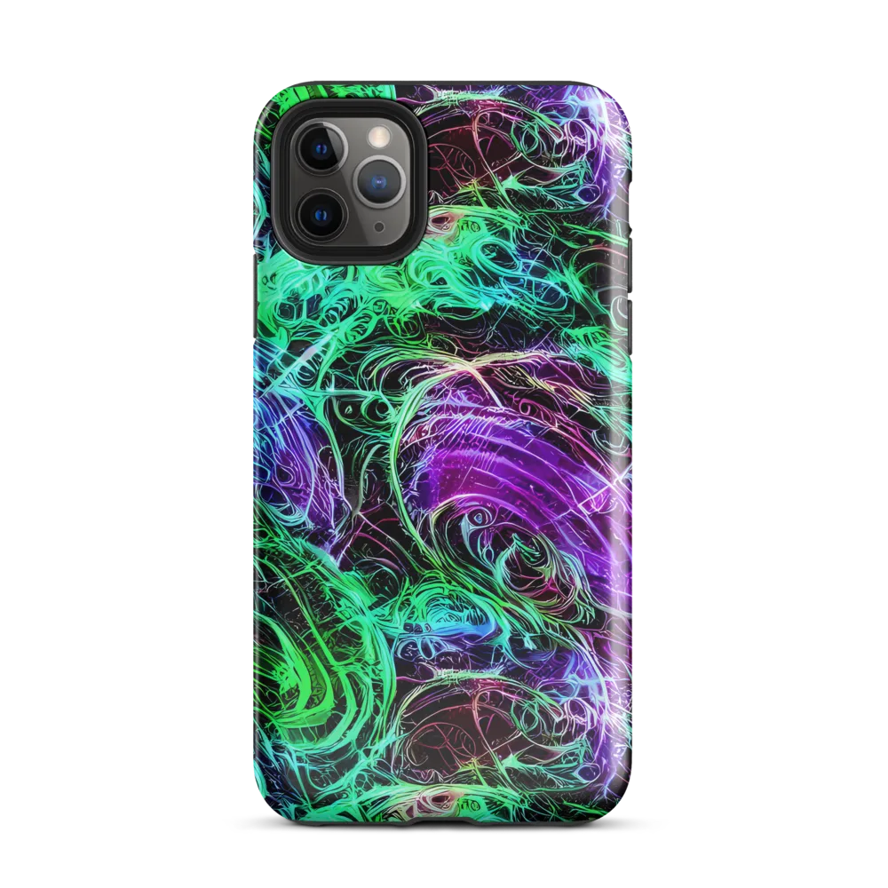 Midnight Bioflux on Tough Case for iPhone® — Front