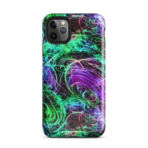 Midnight Bioflux on a Tough Case for iPhone®