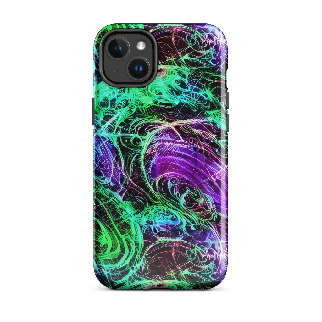 Midnight Bioflux on MagSafe Tough Case for iPhone® — Front
