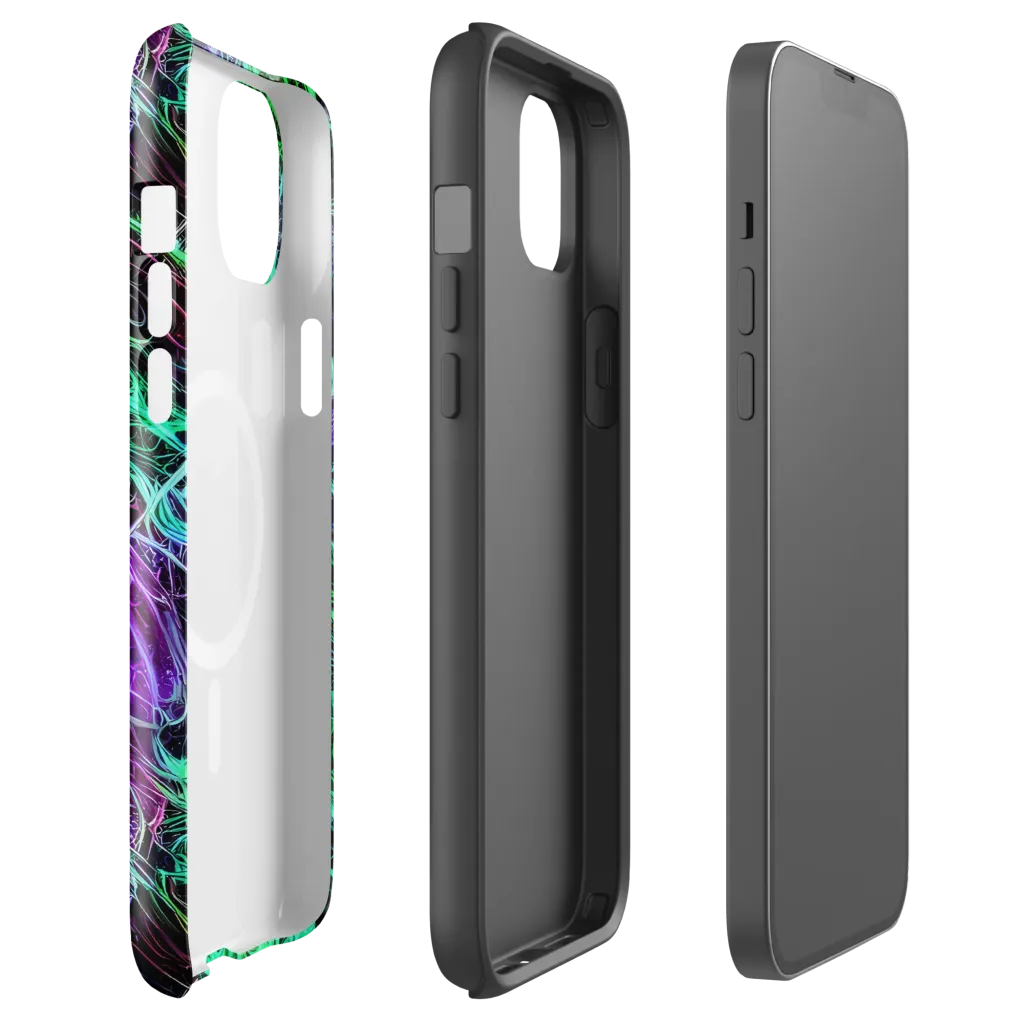 Midnight Bioflux on MagSafe Tough Case for iPhone® — Front