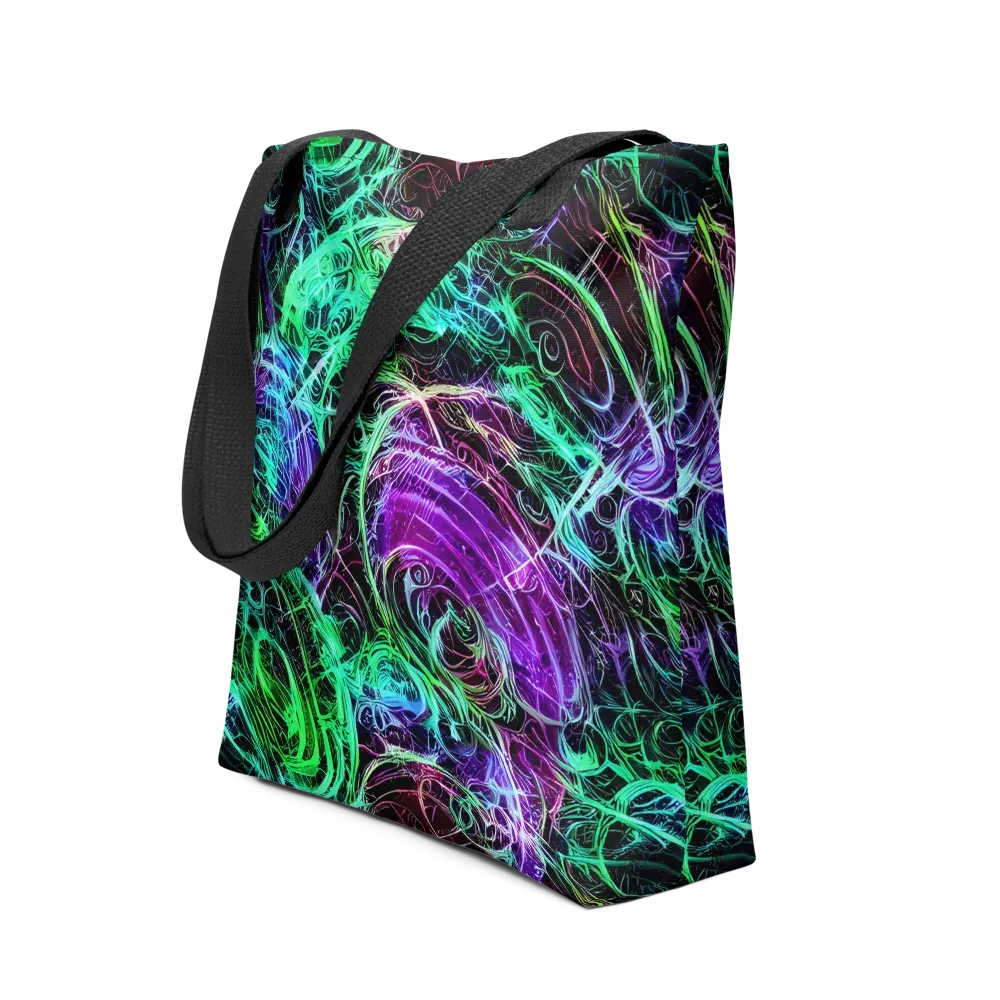 Midnight Bioflux on Tote Bag — Front