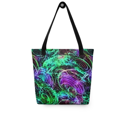Midnight Bioflux on a Tote Bag