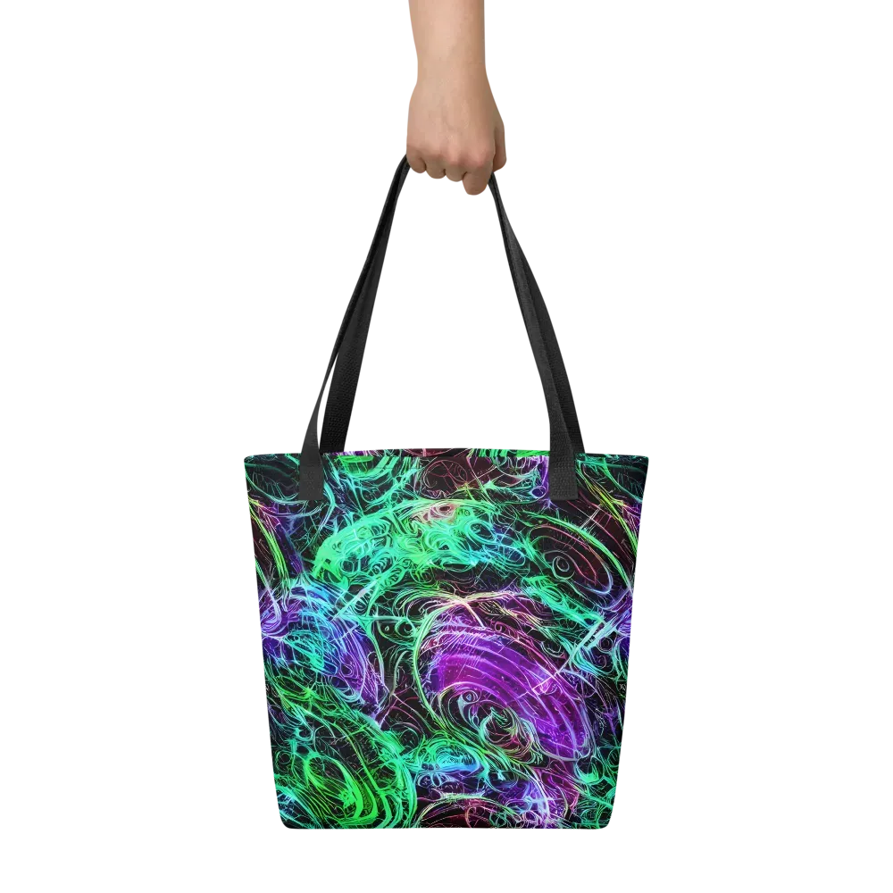 Midnight Bioflux on Tote Bag — Front