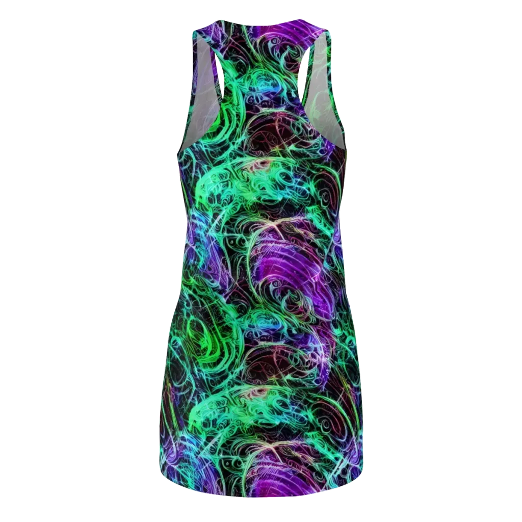 Midnight Bioflux on Racerback Dress — Back
