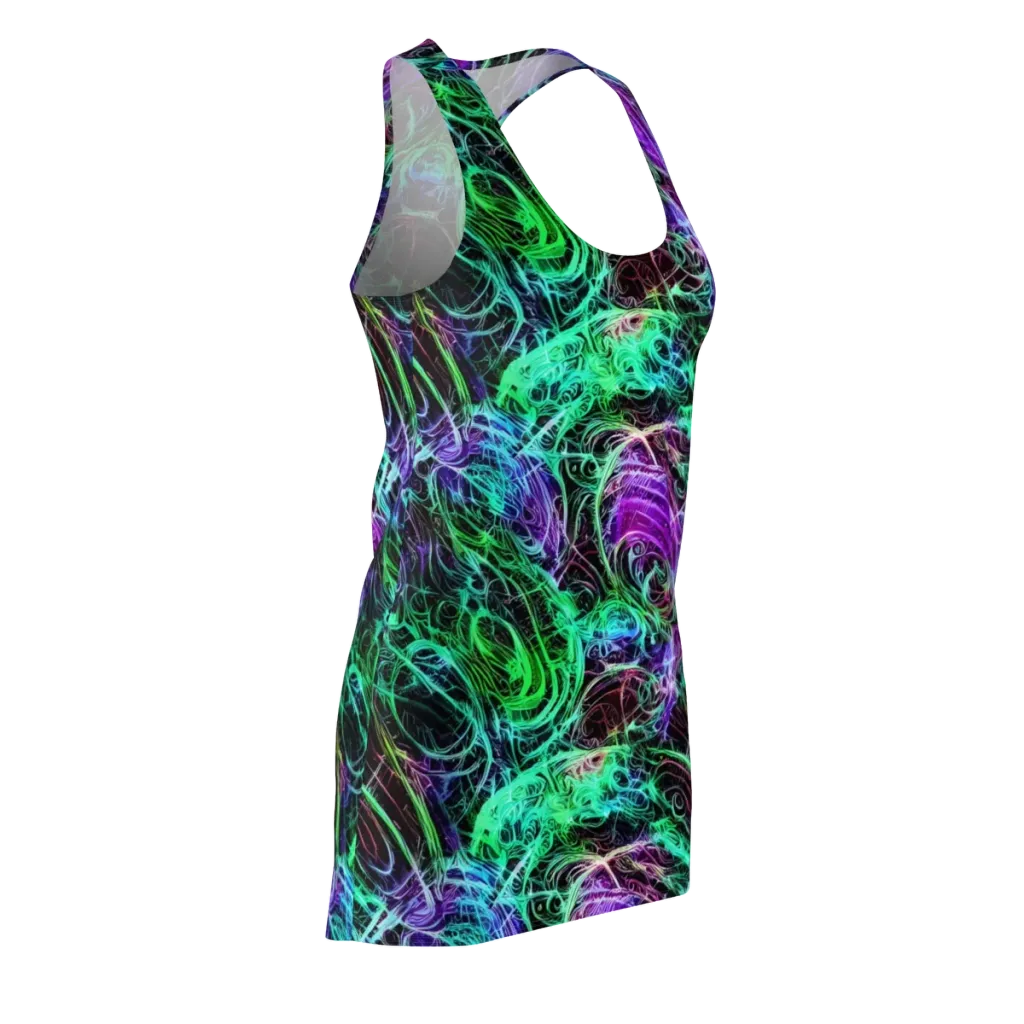 Midnight Bioflux on Racerback Dress — Front Side