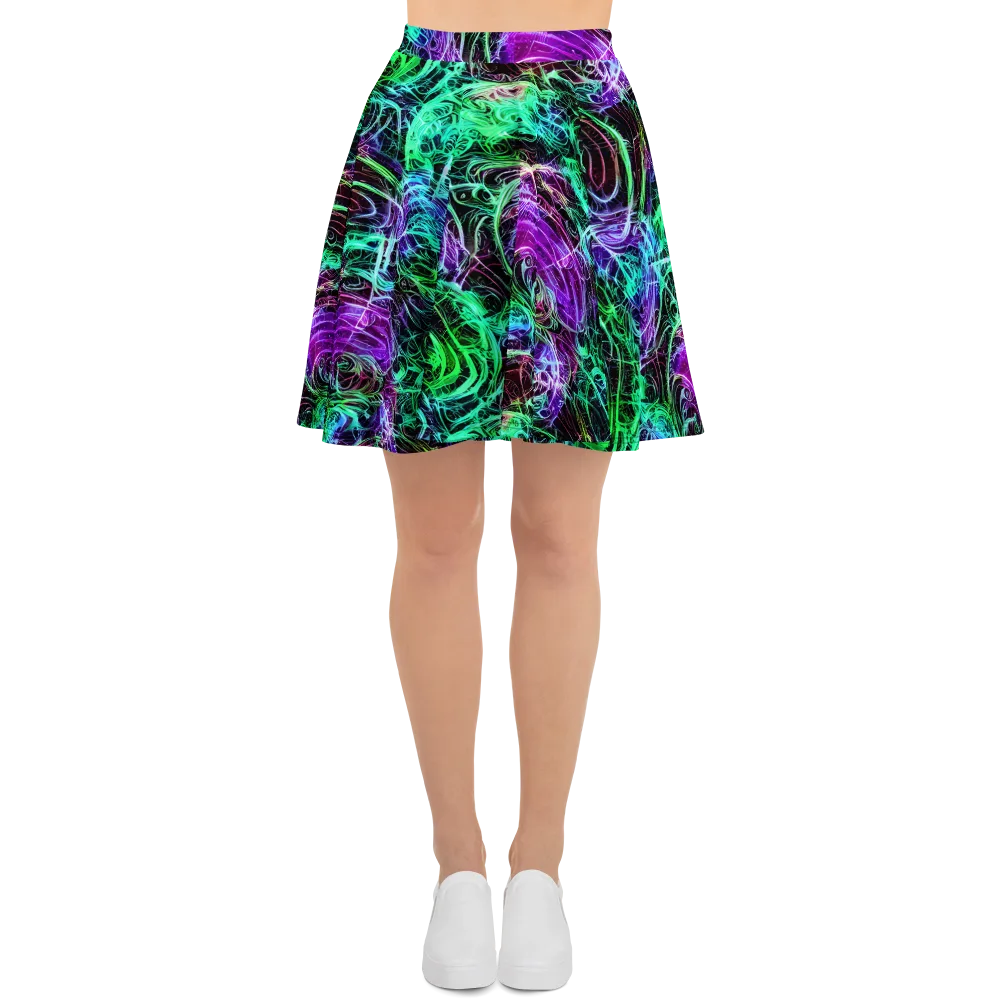 Midnight Bioflux on Skater Skirt — Front