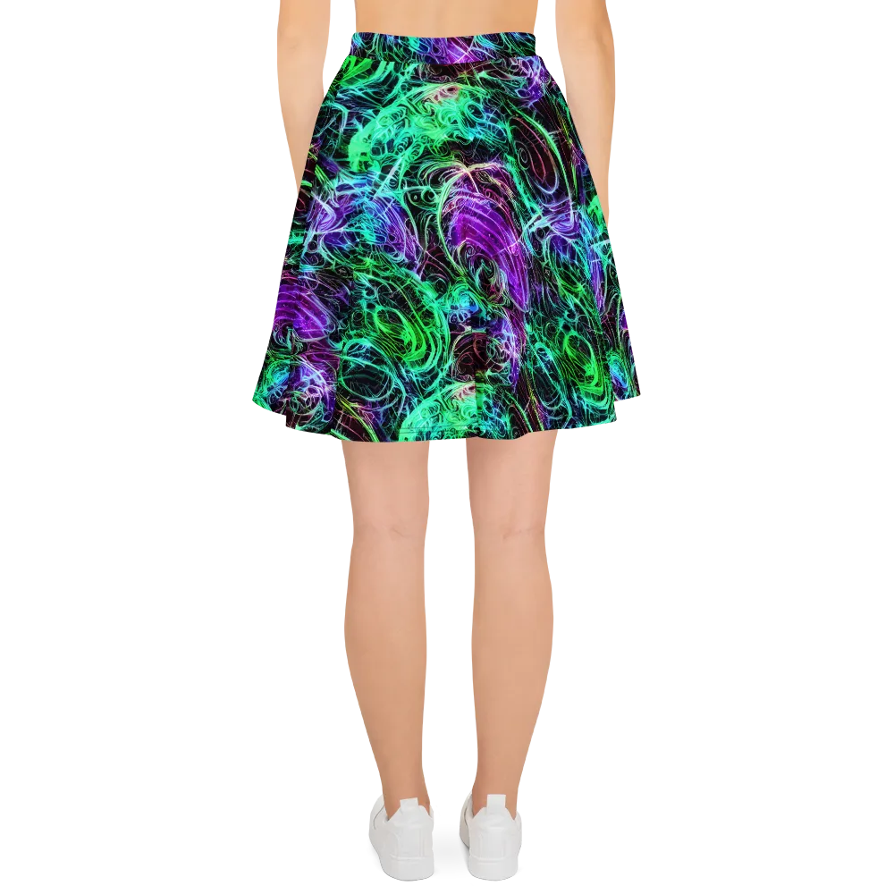 Midnight Bioflux on Skater Skirt — Back
