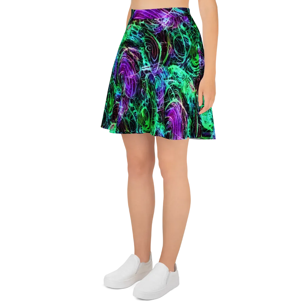 Midnight Bioflux on Skater Skirt — Left