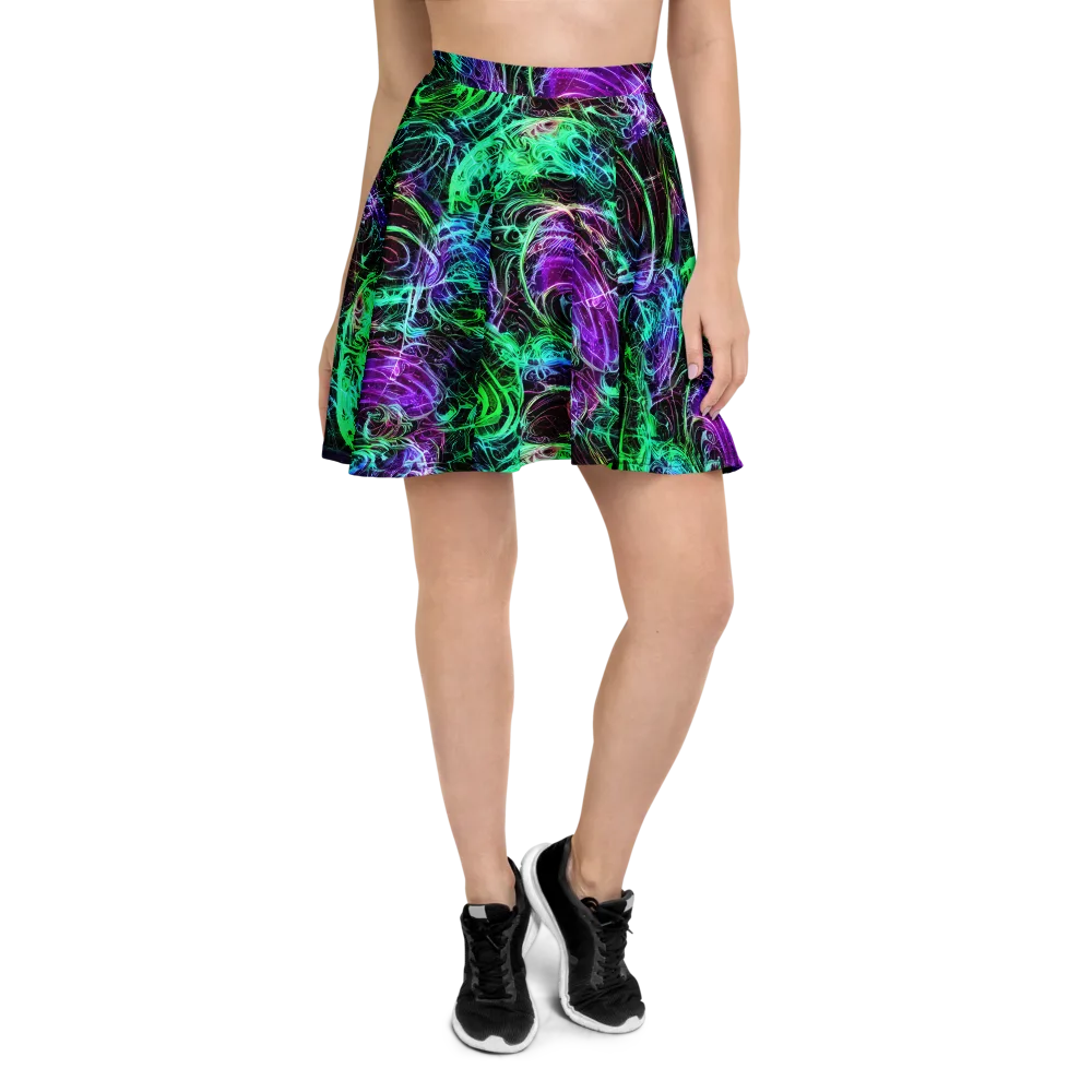Midnight Bioflux on Skater Skirt — Front