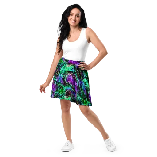 Midnight Bioflux on a Skater Skirt