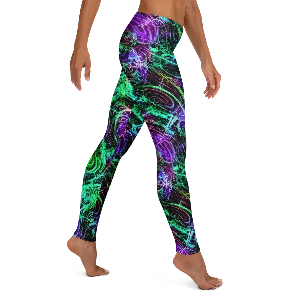 Midnight Bioflux on Leggings — Right