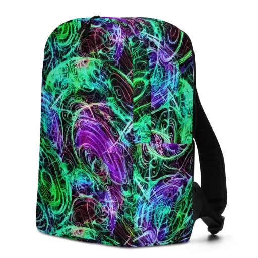 Midnight Bioflux on a Minimalist Backpack