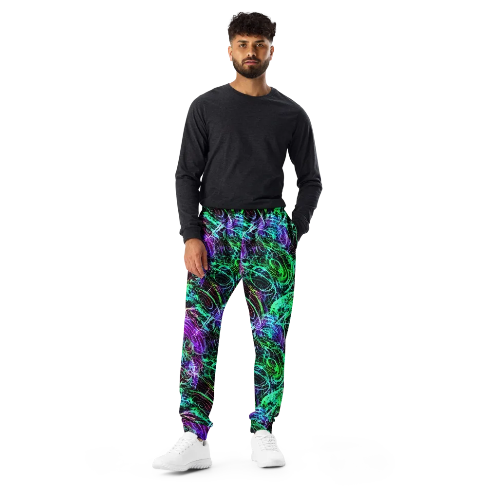 Midnight Bioflux on Men's Joggers — Front