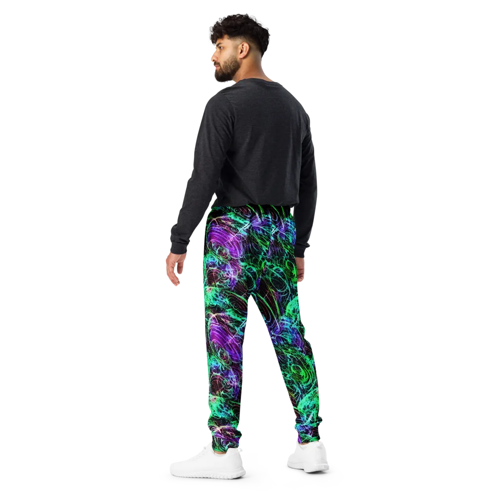 Midnight Bioflux on Men's Joggers — Back