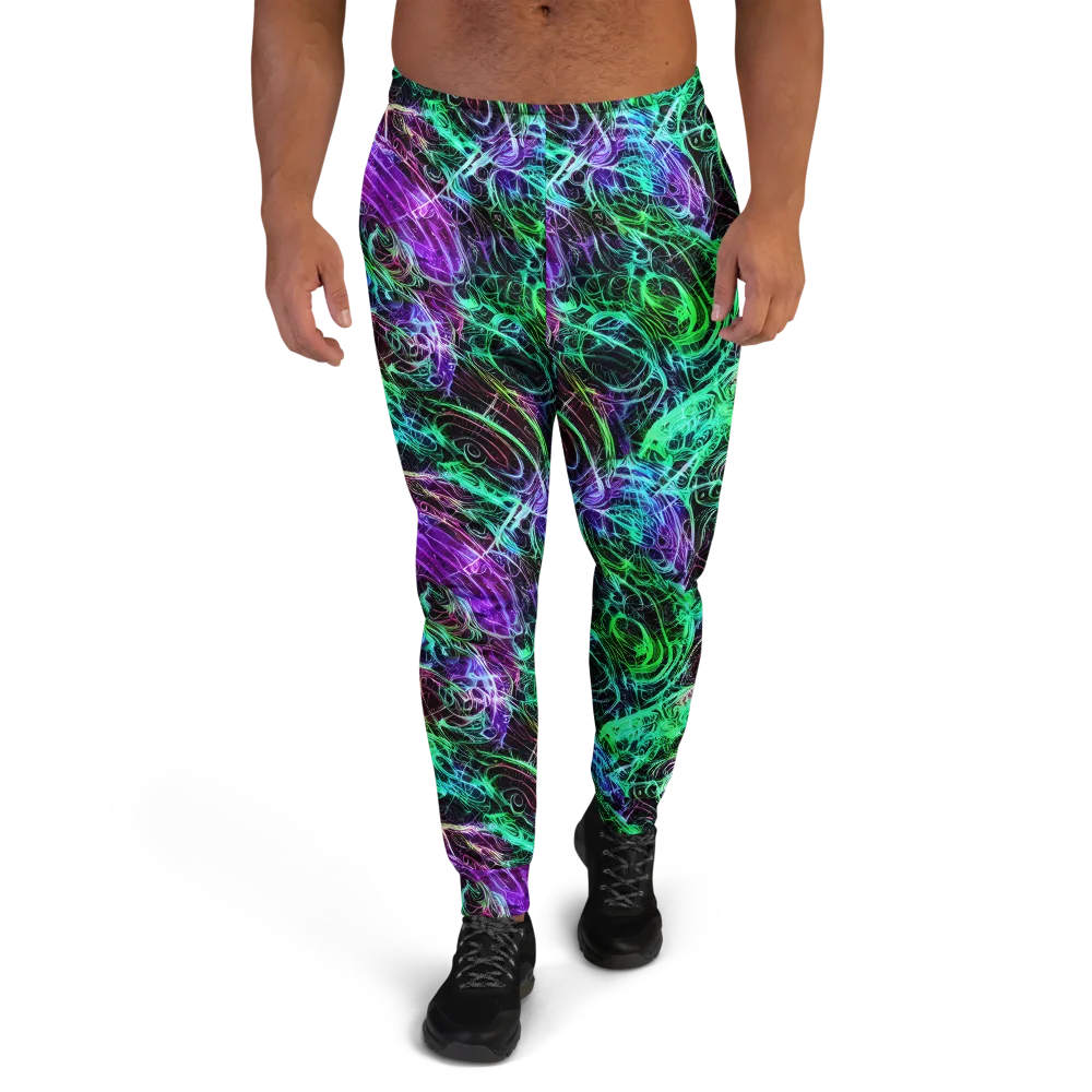 Midnight Bioflux on Men's Joggers — Front