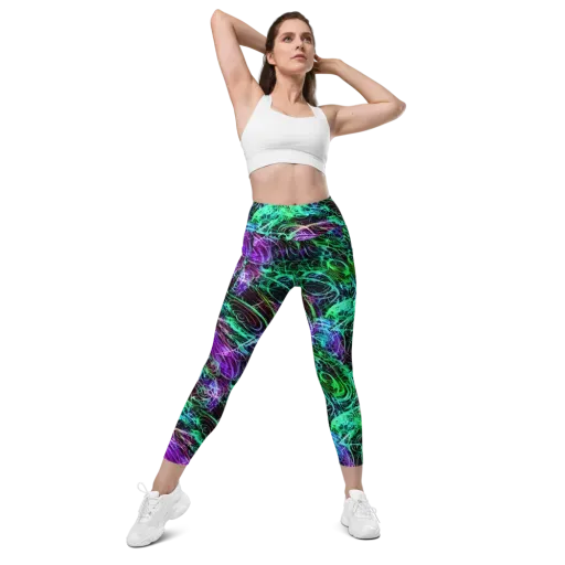 Midnight Bioflux on a Leggings with Pockets